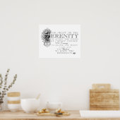 Serenity Prayer Poster (Keuken)
