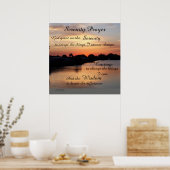 SERENITY PRAYER POSTER (Keuken)