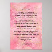 Serenity Prayer Poster (Voorkant)