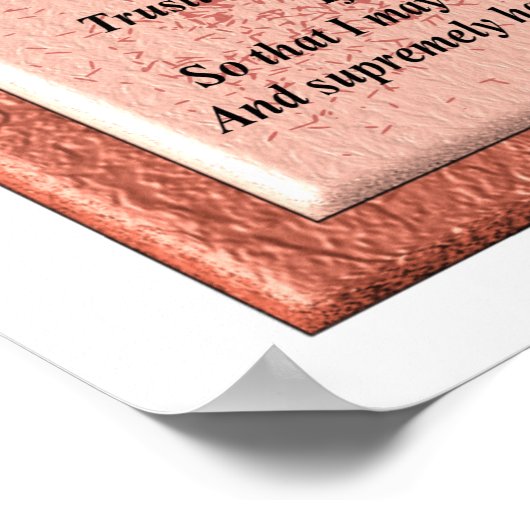 Serenity Prayer poster (Hoek)