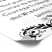 Serenity Prayer Poster (Hoek)