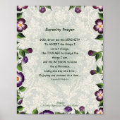Serenity Prayer Poster (Voorkant)
