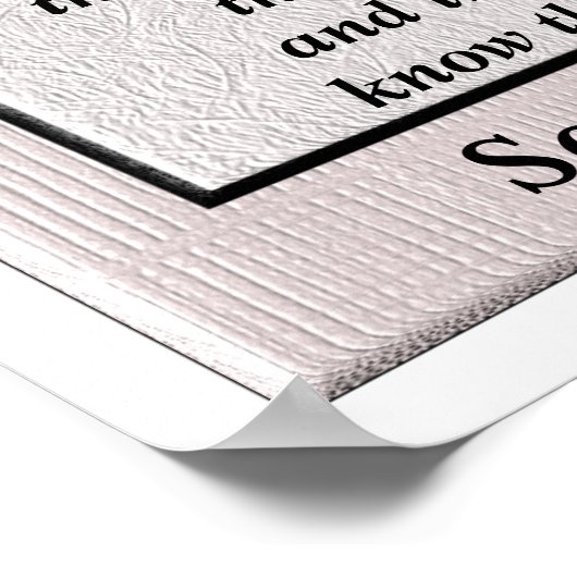 Serenity Prayer Poster (Hoek)