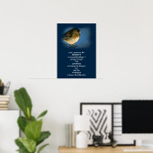 SERENITY PRAYER-POSTER MET VOGELS POSTER (Thuiskantoor)