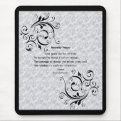 Serenity Prayer Poster Muismat (Voorkant)