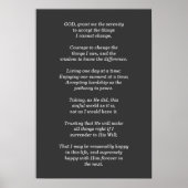Serenity Prayer - print (Voorkant)