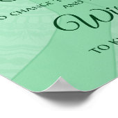 Serenity Prayer Print - Shades of Green (Hoek)