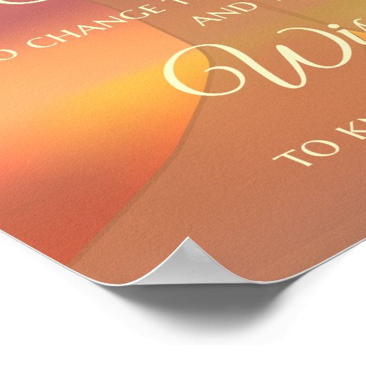 Serenity Prayer Print - Sunrise (Hoek)