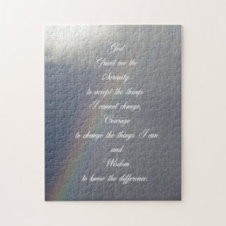 Serenity Prayer Rainbow Legpuzzel