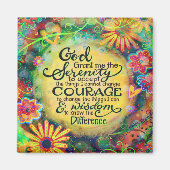 Serenity Prayer  Religieus GeloofInspiratie Magneet (Voorkant)