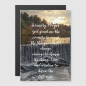 Serenity prayer RI FALLS  Ponaganset   (Voorkant / Achterkant)