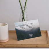 Serenity Prayer River Valley Landschap Blank Bedankkaart