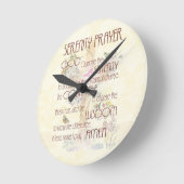 Serenity Prayer Ronde Klok (Hoek)