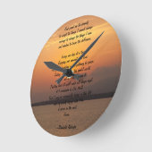 Serenity Prayer Ronde Klok (Hoek)