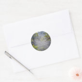 Serenity Prayer Ronde Sticker (Envelop)