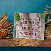 Serenity Prayer Rozen Foto Plaque Fotoplaat (Zijkant)