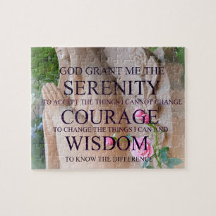 Serenity Prayer Rozen Puzzle Legpuzzel