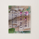Serenity Prayer Rozen Puzzle Legpuzzel (Verticaal)