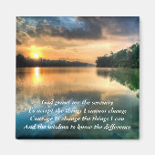 Serenity Prayer Schilderachtig magneet (Voorkant)