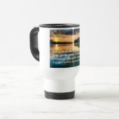 Serenity Prayer Schilderachtig Travel Mug Reisbeker (Voorkant links)