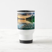 Serenity Prayer Schilderachtig Travel Mug Reisbeker (Center)