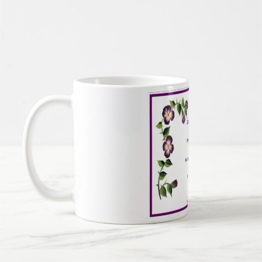 Serenity Prayer Short Koffiemok (Links)