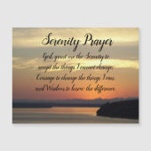 Serenity Prayer Sinaasappel Zeegezicht Zonsonderma (Voorkant)