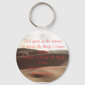 Serenity Prayer Sleutelhanger (Voorkant)