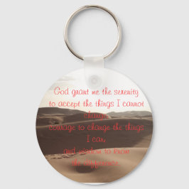 Serenity Prayer Sleutelhanger