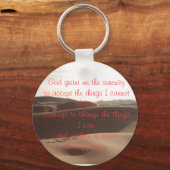 Serenity Prayer Sleutelhanger (Voorkant)