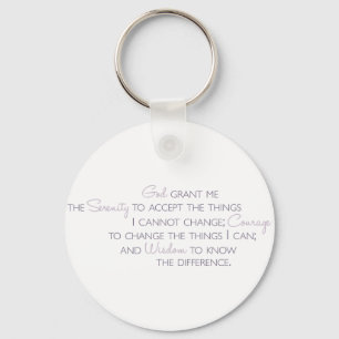 Serenity Prayer Sleutelhanger