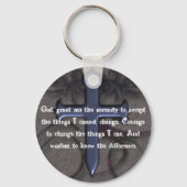 Serenity Prayer Sleutelhanger (Voorkant)