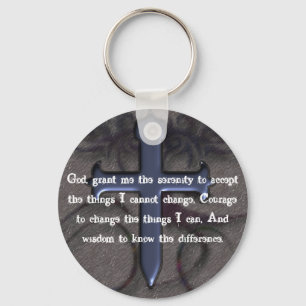 Serenity Prayer Sleutelhanger