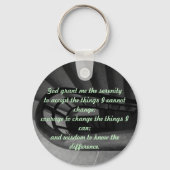 Serenity Prayer Sleutelhanger (Voorkant)