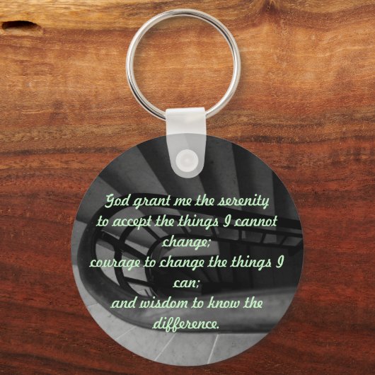 Serenity Prayer Sleutelhanger (Voorkant)