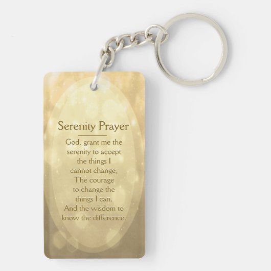 Serenity Prayer Sleutelhanger (achterkant)