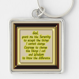 Serenity Prayer Sleutelhanger