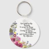 Serenity Prayer Sleutelhanger (Voorkant)