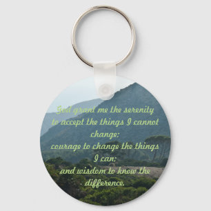 Serenity Prayer Sleutelhanger
