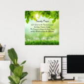 Serenity Prayer - Spring. Poster (Thuiskantoor)