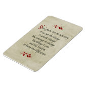 Serenity Prayer/ stijl Magneet (Linkerzijde)