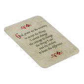 Serenity Prayer/ stijl Magneet (Rechterzijde)