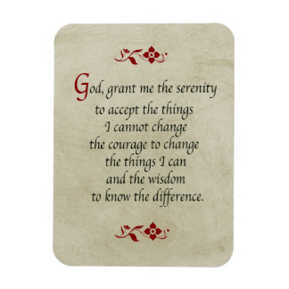 Serenity Prayer/ stijl Magneet