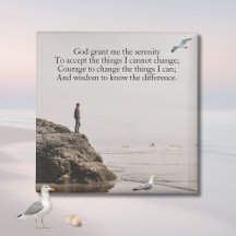 Serenity Prayer Strand Reflectie Scene