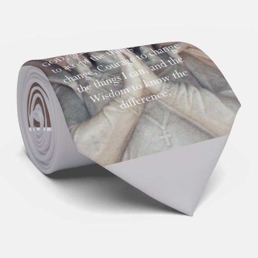 Serenity Prayer Stropdas (Opgerold)