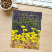 Serenity Prayer Summer Garden Floral Planner