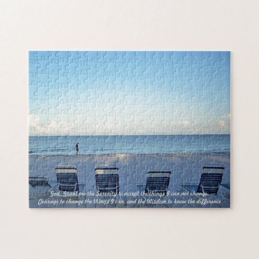 Serenity Prayer - Sunrise Legpuzzel (Horizontaal)