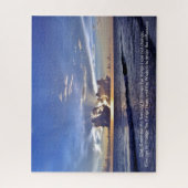 Serenity Prayer - Sunset Jigzaag Puzzle Legpuzzel (Verticaal)