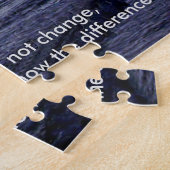 Serenity Prayer - Sunset Jigzaag Puzzle Legpuzzel (Zijkant)