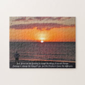 Serenity Prayer - Sunset Legpuzzel (Horizontaal)
